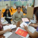 Chuyển nhượng thông báo làm sổ hồng đại trà của UBND quận như thế nào?