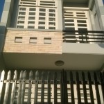 Nhà đúc thiệt 1 lầu Sổ Hồng Riêng gần Metro, gần Quốc Lộ 1A, đường xe hơi, DT:4x16m.Giá 1,2 tỷ