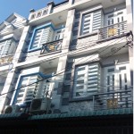 Nhà gần tòa án quận 12, xây 3 tầng ở p.Tân Thới Hiệp quận 12