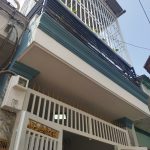 Sau bến xe buýt Thới An quận 12. Nhà đúc thật kiên Cố 1 lầu, 3 phòng ngủ, sân trồng cây