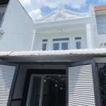 Nhà Sổ Hồng Riêng hoàn công, đúc kiên cố 1 lầu, đường thông xe hơi ngay chợ Hiệp Thành quận 12