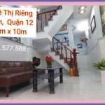 Bán nhà đúc 1 lâu, đường Lê Thị Riêng, F Thới An, Quận 12