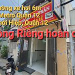 Nhà Sổ Hồng Riêng quận 12 xe hơi
