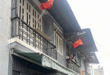 Nhà đúc 1 lầu, đường xe hơi đậu cửa sau bến xe buýt Hiệp Thành, Quận 12, tp HCM