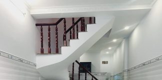 Nhà 1 lầu đúc thật, có sân để xe riêng. Sau siêu thị Mêtro Quận 12, tp HCM