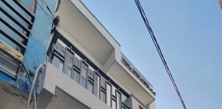 Nhà đúc 1 lầu mới 100% sau bến xe buýt Hiệp Thành, Quận 12