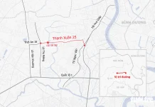 Mở rộng 2,8km đường Thạnh Xuân 25 cửa ngõ Tây Bắc TP.HCM kết nối với Bình Dương